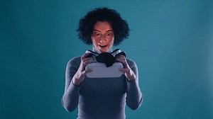 Vr Futuristic Immersive Entertainment Concept 4k Stock Footage Video (100% Royalty-free) 1097398827 | Shutterstock