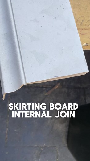 How to Join Skirting Boards: Scribe Cut Tutorial
