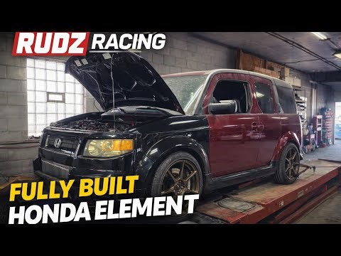 The WORLDS MOST POWERFUL HONDA ELEMENT!!!! Haltech dyno tuning round 2!