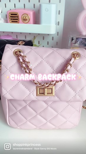 1.3K views · 29 reactions | Charm Backpack! | shoppinkprincess | Facebook
