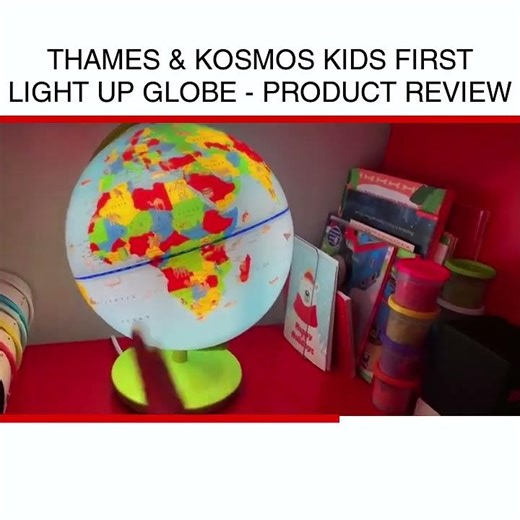 Thames & Kosmos Kids First Light Up Globe - Product Review