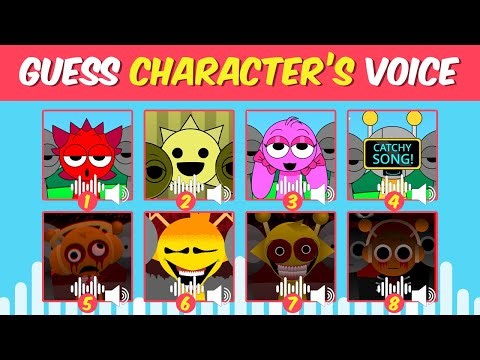 🎶 Sprunki GUESS the VOICE Challenge | Wenda, Oren, Simon.....
