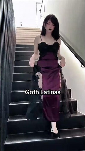 Approved? #goth #gothgirl #gothtok #altfashion #fyp #latina #pinkchyu #short