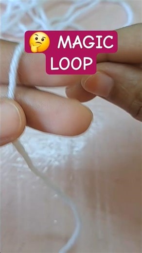 magic loop crochet for beginners #crochet #ytshorts #shorts #youtube #trending #handmade#yarn #viral