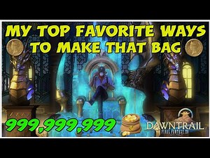My favorite things to do and sell to make gil in FFXIV