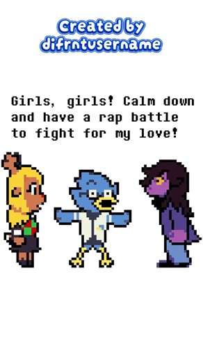 Berdly's Solution to his Girl Problem - Deltarune Comic Dub #undertalememe #deltarunememes