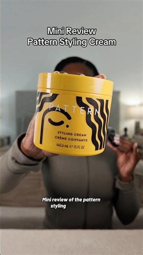 Mini Review: Pattern Styling Cream