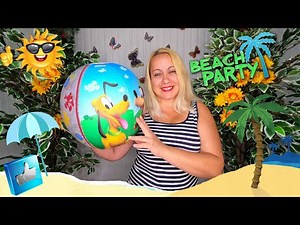 Blowing Up Random Beach Ball #1 / Inflate & Deflate