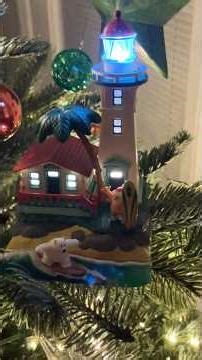 2021 Hallmark Christmas Lighthouse Ornament Magic Collector's Series