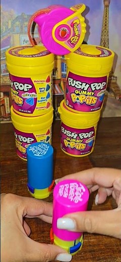 3 in 1 push pop candy