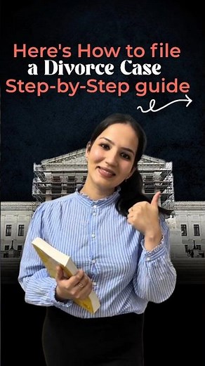 Here's How to file a divorce case Step-by-Step guide ➡️ | Legal World with Garima