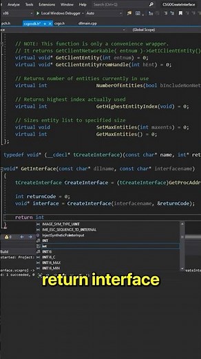 Get Source Engine Interfaces in 40 Seconds