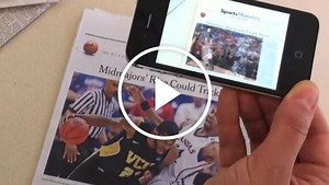 Towards a Talking Newspaper