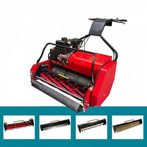 [Hot Item] Professional 80cm 1m Cutting Width Turf Maintenance Machine Cylinder Mower Football Field Golf Course Farm Lawn Aerator