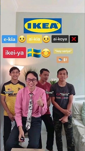 How to pronounce "IKEA"
