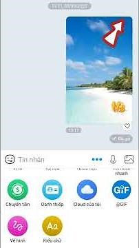 Hướng dẫn sử dụng chức năng vẽ hình / chỉnh sửa ảnh nhanh trên Zalo