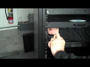 How to Install a KVM Drawer: Single-Person Installation