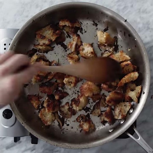 How to Make Stovetop Croutons | Bon Appétit