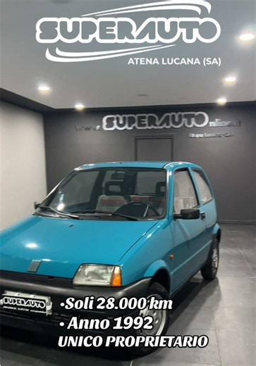Fiat Cinquecento 1992 unico proprietario 28.000 km