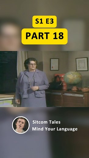 53K views · 1.1K reactions | Mind Your Language | S1 E3 | Part 18 . . . #MindYourLanguage #Sitcom #LanguageLearning #LanguageClass #MrBrown #LanguageSchool #TVShow #LanguageLessons #comedyreels | Sitcom Tales - Mind Your Language | Facebook