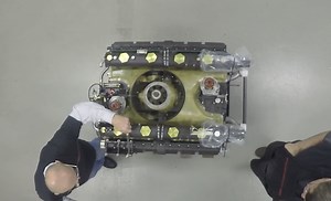 Watch a Porsche 917 engine get torn down and rebuilt in minutes