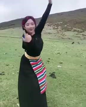 Tibetan stylish dance