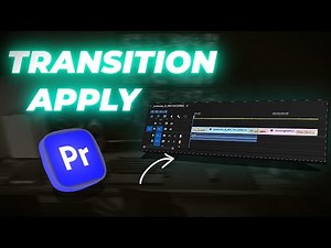 How to Apply Transitions in Premiere Pro - (Easiest) Tutorial