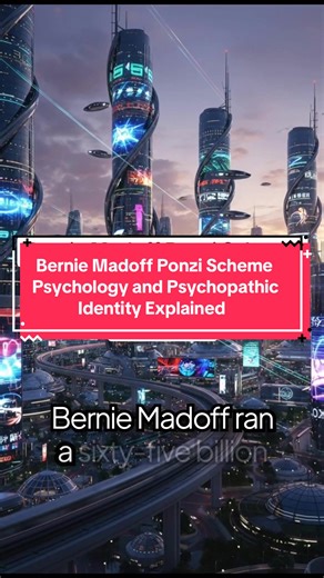 Bernie Madoff Ponzi scheme psychology reveals how psychopathic identity fusion and grandiose delusion eliminate exit planning in corporate fraud cases. Bernie Madoff psychopathic behavior Ponzi scheme psychology explained corporate psychopath grandiosity identity fusion in financial fraud psychopaths and risk perception lack of exit strategy psychology corporate fraud and delusion future consequence processing disorders #berniemadoff #ponzischeme #financialfraud #corporatepsychopaths #truecrimep