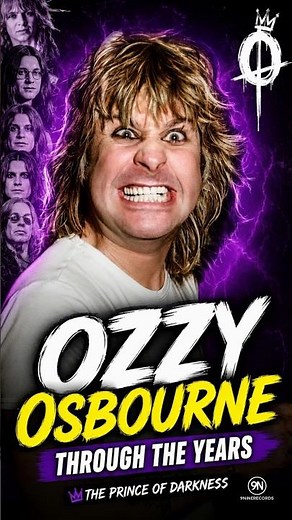 Ozzy Osbourne Through The Years 🤯 From Black Sabbath Legend To The Prince Of Darkness