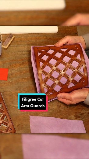 Create an Intricate Filigree Cut Arm Guard