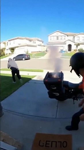 Deafening Firecrackers! Watch Her TERROR and Humiliation! 🤯 #InstantKarma