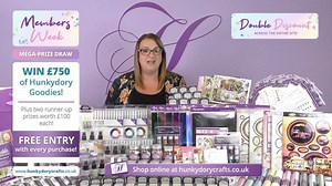 Recap on the incredible offers in our Members Week, including Double Discount, Free Gifts and more! | Hunkydory Crafts