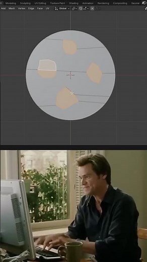 Noob vs Pro - Button #blender #tutorial #artist #designer
