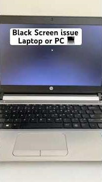 Fix Black Screen Issue in Windows 10 & 11