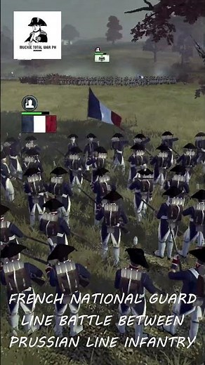 ⚔️ FRENCH NATIONAL GUARD vs PRUSSIAN INFANTRY | Line Battle! | Total War: Napoleon #totalwar