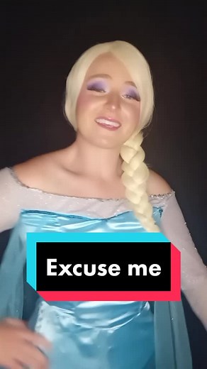 Had to do the Elsa equivalent! #dontquityourdaydream #disneyprincesscosplay #cosplayersoftiktok #elsa #elsacosplay #frozen #disney #escuseme #fypシ