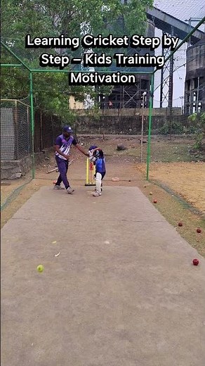 Learning Cricket Step by Step – Kids Training Motivation#cricket #shortsviral#ipl#chirkunda #jca