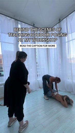 One of the biggest things photographers struggle with in boudoir is posing and directing real women in a way that feels natural, flattering, and confidence-building. At my workshops, I don’t just talk about it. I get in there and demonstrate exactly how I guide clients into poses step-by-step so photographers can see the process in real time. Because boudoir isn’t about perfect bodies or stiff poses. It’s about creating movement, connection, and confidence. If posing is something you struggle wi