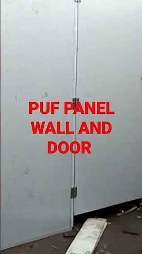 PUF PANEL WALL AND DOOR FITTING, Prefabricated house, #pufpanel #prefabricated Bharat Kapoor