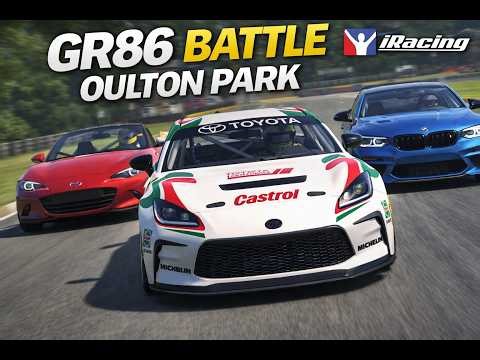 iRacing GR86 at Oulton Park 🇬🇧 Production Car Challenge Battle!