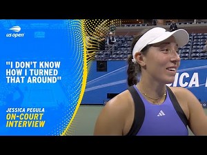 Jessica Pegula On-Court Interview | 2024 US Open Semifinal