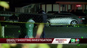 1 dead, 3 injured in Stockton after shooting, vehicle pursuit