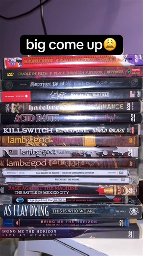 Affordable Heavy Metal DVD Collection for $50