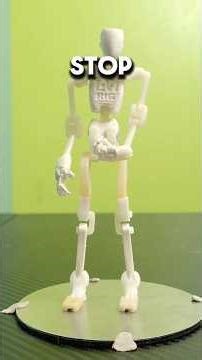 1:12 Scale Stop-motion Armature?! 3D Printed Stop-Motion Puppet