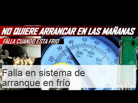 Código de fallo P050A: Funcionamiento del sistema de control de arranque en frío - Auto 24 hojas