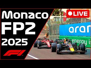 🔴F1 LIVE - Monaco GP FP2 - Commentary + Timing