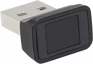 FeinTech FPS00200 USB Fingerabdruck-Sensor für Windows Hello Fingerprint-Reader Scanner schwarz