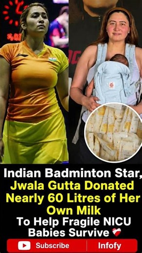 Indian Badminton Star Jwala Gutta’s Heartwarming Gesture ❤️