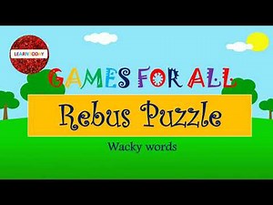 Rebus puzzle - Wacky words