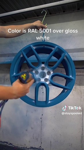 Custom Powder Coating Process for Hellcat Wheel Color Matching